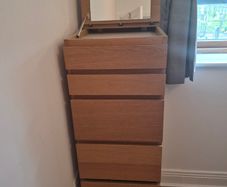 Ikea MALM Chest of 6 drawers