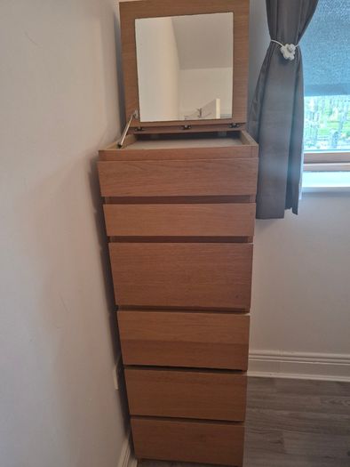 Ikea MALM Chest of 6 drawers
