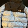 baby blue and black jacket Image 2