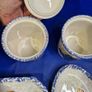 Italian Ceramic Set  Due Torri  Grapes Design  4 Piece Image 4