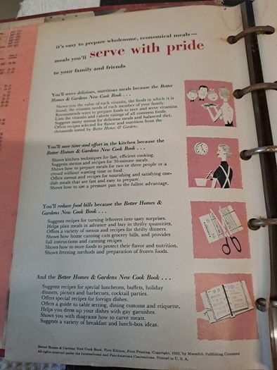 Better Homes and Gardens First edition 1953
