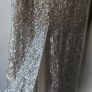 Zara silver sequin midi dress size S Image 5
