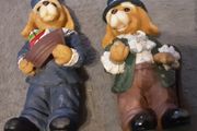 two nice dog figurines