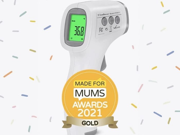 Baby, Children and Adults Contactless Infrared Digital Thermometer for Fever with Instant Read | Medical No Touch Temperature Gun Checker for Forehead or Body (FREE POSTAGE)