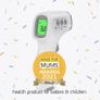 Baby, Children and Adults Contactless Infrared Digital Thermometer for Fever with Instant Read | Medical No Touch Temperature Gun Checker for Forehead or Body (FREE POSTAGE) Image 5
