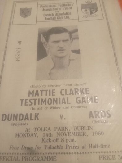 Old Soccer Programmes
