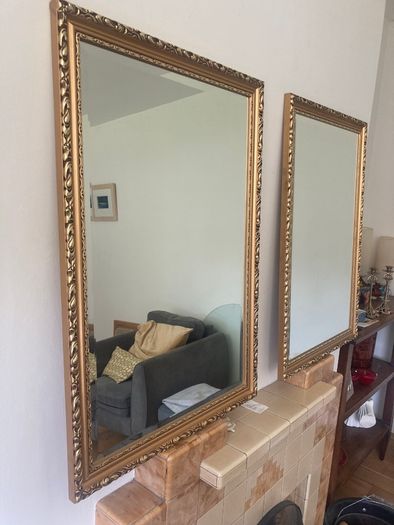 Mirrors x 2 - Vintage