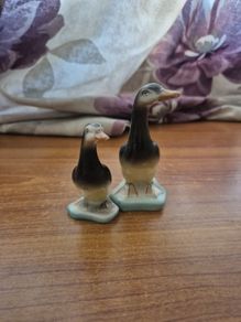 Vintage 1960s Ceramic Duck Ornaments Male
