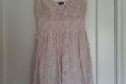 Pink Lace Quiz dress -Size 10