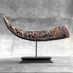 Water buffalo horn.