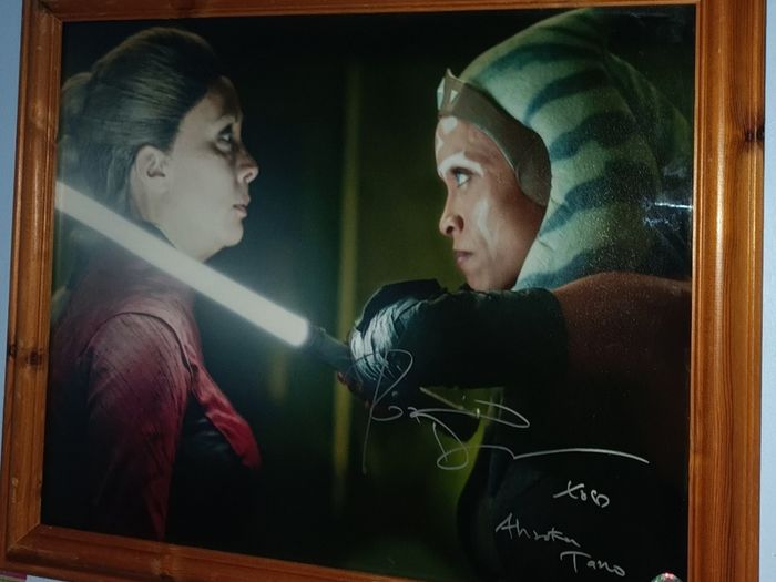 star wars ahsoka tano autograph
