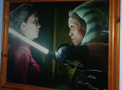 star wars ahsoka tano autograph