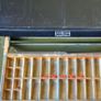 Vintage Steel Lethern Cabinet Image 4