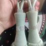 Luxury mint green diamante brand new tie backs x2 Postage included Image 5