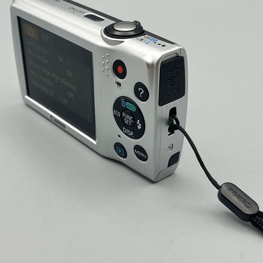 Canon PowerShot A2500 16MP Digital Camera Black and Silver Tested - Full Kit