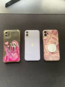 iPhone 11 64Gb White Unlocked + 3 Cover cases