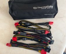 Free - Thermaltake Modular PSU Cables & Storage Pouch (Compatibility Unknown)