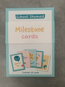 Brand new Milestone Cards