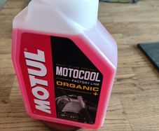 Motorcycle Motul OAT Red coolant