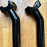 NEW Drag Specialties Black 5.5" Pullback Risers  Forged Aluminum (Harley / 1" Bars) Image 3
