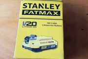 Stanley Fatmax V20 Battery 2Ah or 4Ah (New)