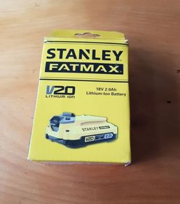 Stanley Fatmax V20 Battery 2Ah or 4Ah (New)