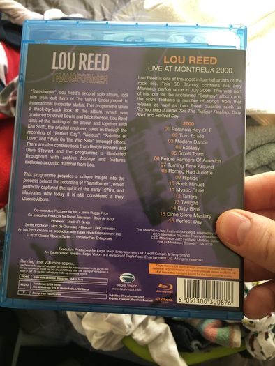 Lou Reed - Transformer & Live at Montreux 2000