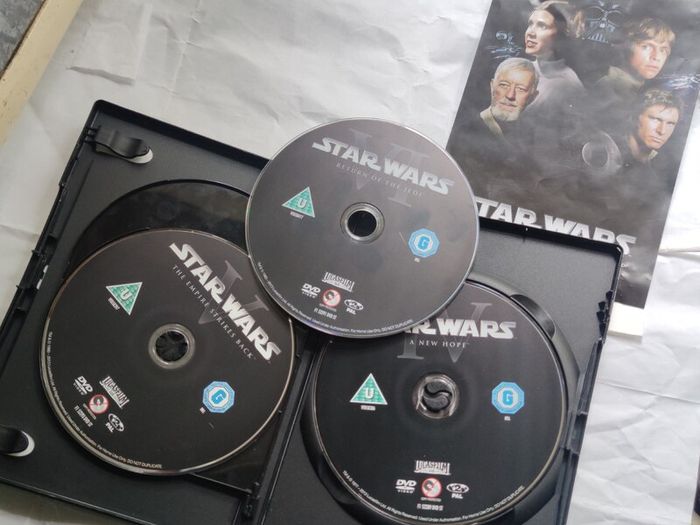 Star Wars Trilogy Dvd Boxset
