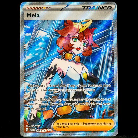 Mela 236/182 Trainer Ultra Rare Holo S&V Paradox Rift Pokemon Card