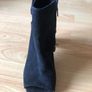 Black suede Nine West shoes. Size 6.5-7 UK Image 4