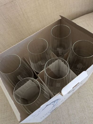 Bohemia wine glasses set