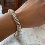 Silver-Tone Charm & Spiral Bracelets Set Image 4