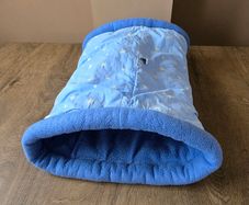 Large Guinea pig tunnel - blue yellow stars