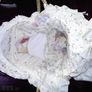 Winnie the Pooh Moses Basket & stand and matching nappy stacker Image 4