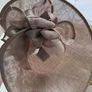 Metallic Blush Disc Shape Fascinator Image 10