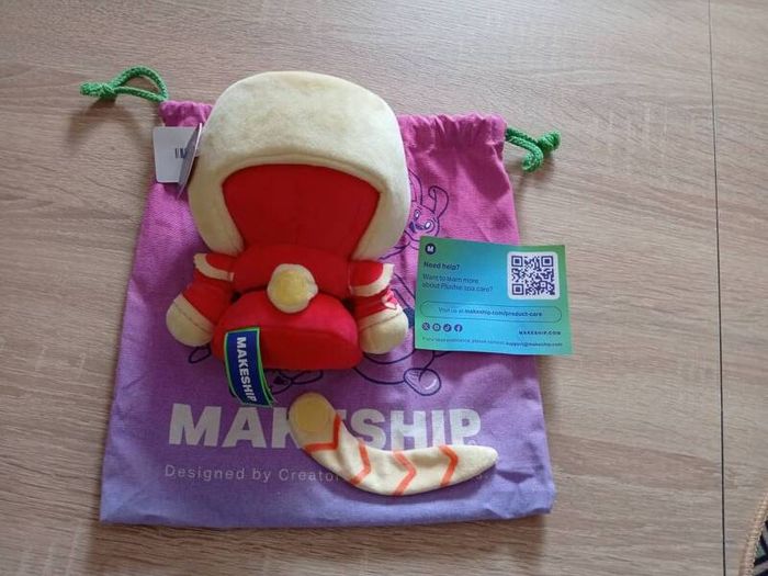 Makeship Kai Plushie Gravity Circuit Limited Edition 1 of 376 Brand New