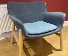 IKEA VEDBO - Blue arm chair