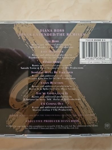 Diana Ross CD - Diana Extended