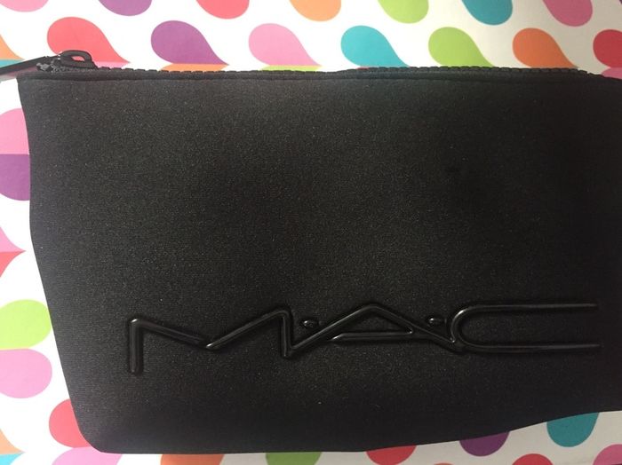 MAC cosmetic bag in black  new