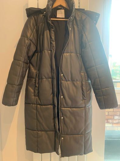 Rino & Pelle vegan leather puffer coat (EU 38) Like new