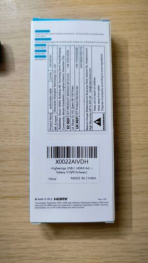 Highwings USB Type-C to HDMI Cable 4K (New)