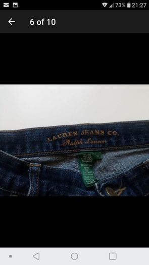 Ralph Lauren Jeans Size 10