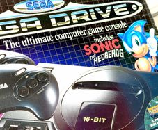 Sega Mega Drive Console - Sonic and Mega Games Rare Variant - Boxed
