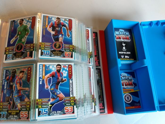 Match Attax 15/16 in Binder.  (Other seasons also)