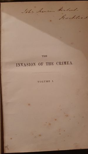 Invasion of  the  Crimea