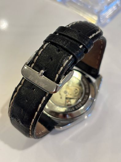 AVI-8 WB070198 Automatic Mens Pilot Watch. Black Dial. Working
