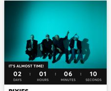 2 x Pixies Tickets