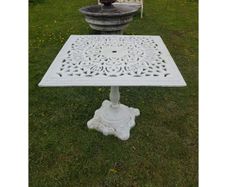 Cast Iron Table Square Style N
