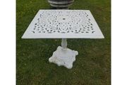 Cast Iron Table  Square  Style N