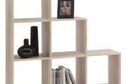 FMD Room Divider with 6 Compartments Oak Tree